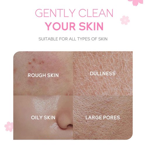 Sakura Skin Care Sets & Kits, Japanese Cherry Blossom Gifts for Teenage Girls, Pamper Sets for Women Gifts, Facial kit Daily Care All In One Set, Travel Kit for Women Teen Girls Mom Birthday, 35PCS