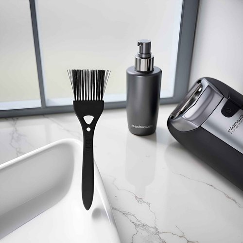 Black Shaver Cleaning Brush, Nylon Cleaning Brushes for Razor Electric Clipper Shaver, Men's Electric Shaver Cleaners, Electric Shavers