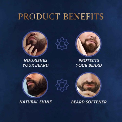 H HABIBI Woody Lavender Beard Oil – 2.0 Fl. Oz Naturally Derived Beard Growth Oil for Men, Beard Care Essential – Hydrates, Nourishes & Promotes Healthy Growth, Made in USA