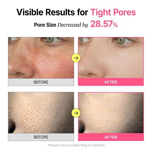 VEGANIFECT Pore Firming Care Duo, Collagen Overnight Wrapping Mask & Pore-Tightening Toner Pads, Improve Skin Elasticity and Tighten Pores for a Youthful Look