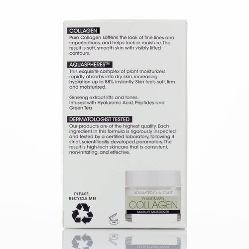 Advanced Clinicals Vitamin C Brightening Face Gel Cream + Encapsulated Retinol Rapid Wrinkle Rewind Face Cream + Collagen Multi-Lift Face Moisturizer + Hyaluronic Acid Moisture Boost Face Cream Set