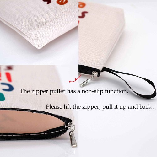 Hanamiya Na Inspirational Gifts Makeup Bag Funny Office Gifts Sarcastic Zipper Pouch Bag Cosmetic Bag Christmas Birthday Work Gag Gift for Coworkers Boss