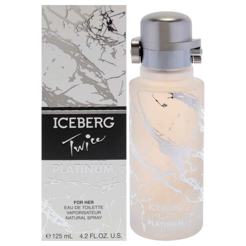 Iceberg Twice Platinum for Women - 4.2 oz EDT Spray