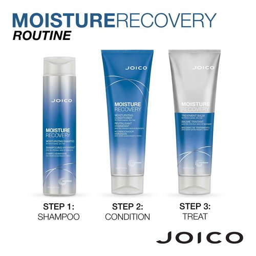 Joico Moisture Recovery Moisturizing Set | For Thick, Coarse, Dry Hair | Restore Moisture, Smoothness, Strength, & Elasticity | Reduce Breakage | With Jojoba Oil & Shea Butter