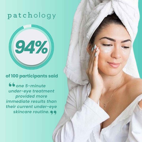 Patchology Rejuvenating Under Eye Patches for Dark Circles & Puffy Eyes - Hydrating Eye Mask with Caffeine & Collagen - Reduces Dark Circles, Puffiness, and Wrinkles - Under Eye Care (15 Pairs)