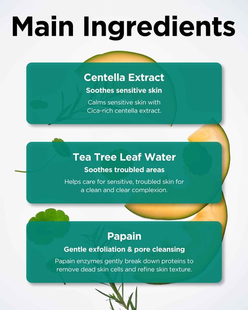 TOCOBO Cica Calming Powder Wash – Korean Enzyme Face Cleanser with Cica, Tea Tree & Papain – Hypoallergenic Low pH Powder Cleanser for Sensitive Skin, Pore Purifying & Exfoliating,. 1.69 oz.