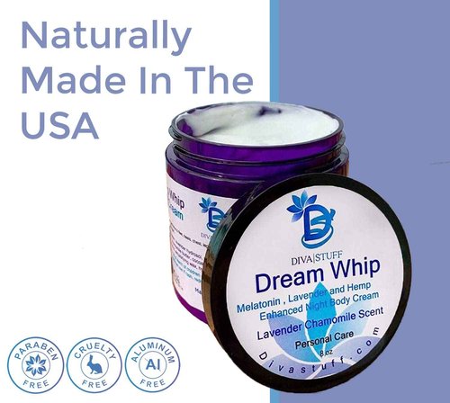 Diva Stuff Dream Whip Magnesium Body Cream (Dream Whip 2 Pack)