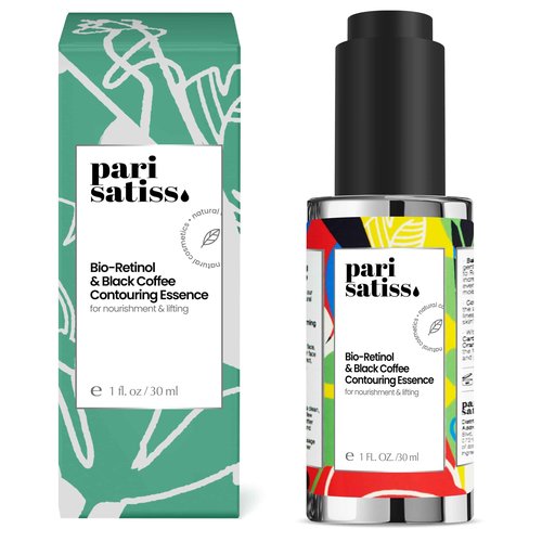 Bio-Retinol & Black Coffee Contouring Essence – Anti Wrinkle Retinol, Skin Care Must Haves for Nourishment and Lifting, Sun Damaged Skin Repair Face