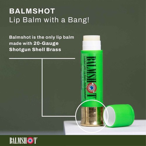BALMSHOT Lip Balm 4 Pack (Minty Combo Variety Pack)
