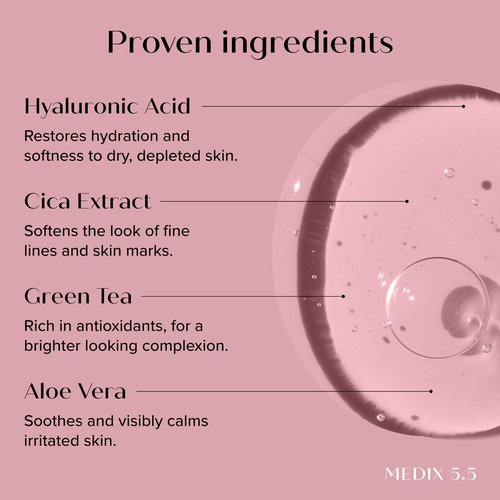 Medix 5.5 Fragrance Free Retinol Age Rewind Cream + 3% Hyaluronic Acid Hydrating Body Serum Set