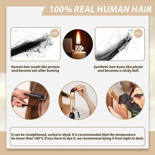 Tape in Hair Extensions Human Hair, Hair Extensions 18 Inch 20pcs Remy Straight Human Hair Tape in Extensions Skin Weft Tape Extensions Human Hair