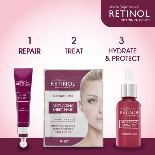 LIVAURA Retinol Gold Peel-Off Mask – Luxurious Treatment Tightens, Lifts, Hydrates Skin For Luminous Finish – Real Gold Helps Firm & Brighten While Flower Extracts Nourish & Restore Youthful Texture