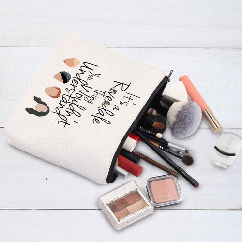 G2TUP River Merchandise Cosmetic Bag TV Show Series Theme Organizer Pouch It's A River Thing You Wouldn't Understand (It's A River Thing)