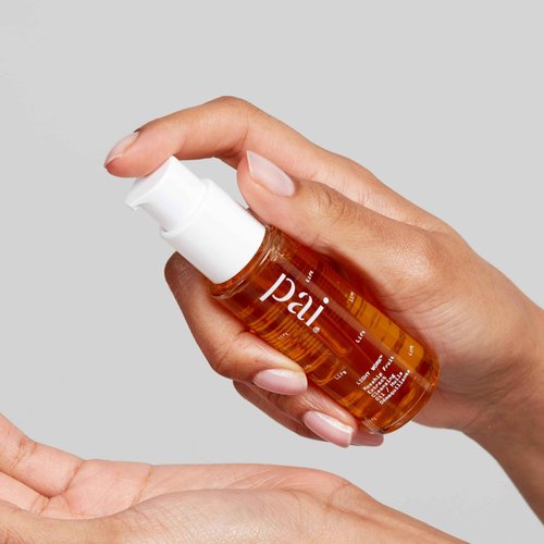 PAI SKINCARE - Light Work Organic Rosehip Fruit Extract Cleansing Oil | Natural, Vegan, Sensitive Skincare (0.9 fl oz | 28 mL)