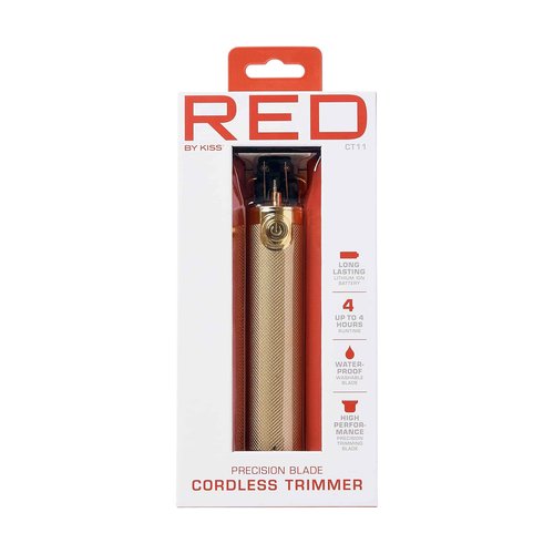 Red by Kiss Cordless Trimmer and Men Grooming Pouch