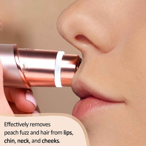 Replacement Heads Gen 3 for New Version Flawless Facial Hair Remover, Double Ring Blades Head for New Flawless, 6 pack