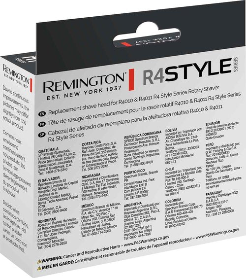 Remington Replacement Shaver Head Compatible with Remington R4 Style Series Rotary Shaver