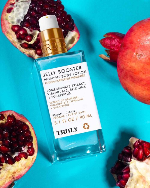 Truly Beauty Jelly Booster Pigment Treatment Body Potion Scar Treatment - Fast Absorbing Acne Scar for Face And Body - Scar Removal Ointment - Lightweight Scar Serum for Everyday Use 3.1 OZ
