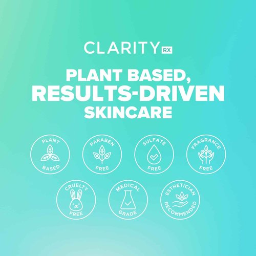 ClarityRx Daily Dose of Water Hyaluronic Acid Serum for Face, Natural, Plant-Based Daily Anti Aging Hydrating Serum Treatment for Dry, Dull Skin, No Parabens, All Skin Types