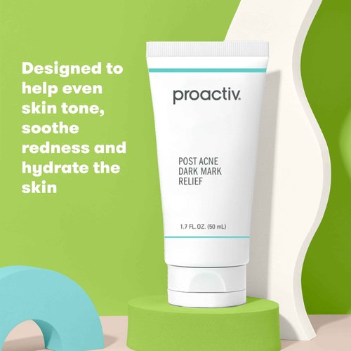 Proactiv Post Acne Dark Mark Relief Cream - Acne Spot Treatment and Dark Spot Remover For Face And Body - Blemish Dark Spot Corrector With Squalane and Antioxidant Blend - 1.7 oz