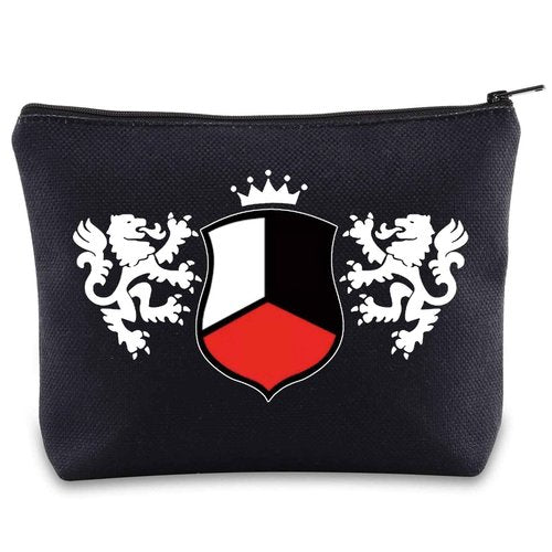 BWWKTOP Latin Music Cosmetic Makeup Bag Mexico Band Fans Gifts Music Makeup Zipper Pouch Bag Singer Merchandise (rdmusic bl)