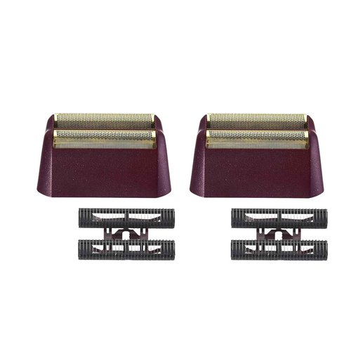 Red Shaver Replacement foil Compatible with W-ahl 5 Star Series Vanish Shaver 7043 (red, 2pack)