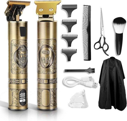 pynogeez Men Professional Hair Clipper, Men's Cordless Hair Clipper, Suitable for haircutting and Beauty. Home use Rechargeable Hair Trimming Set