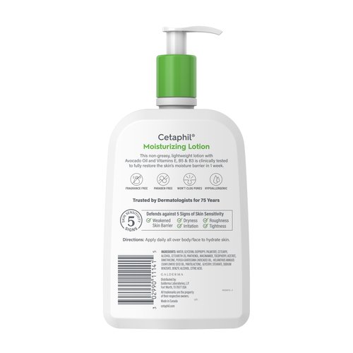 Cetaphil Deep Cleansing Bar 3pk and Moisturizing Lotion 20oz