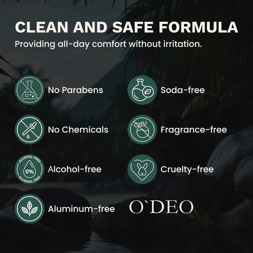 Aluminum Free Deodorant for Men – All Natural Deodorant Spray – Organic Deodorant for Men 4 fl oz of Natural Deodorant Unscented for Sensitive Skin