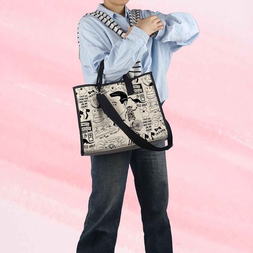 MNIGIU P-ee Herman Playhouse Tote Bag P-ee Herman Fan Gift P-ee Herman Merchandise (PlayTB)