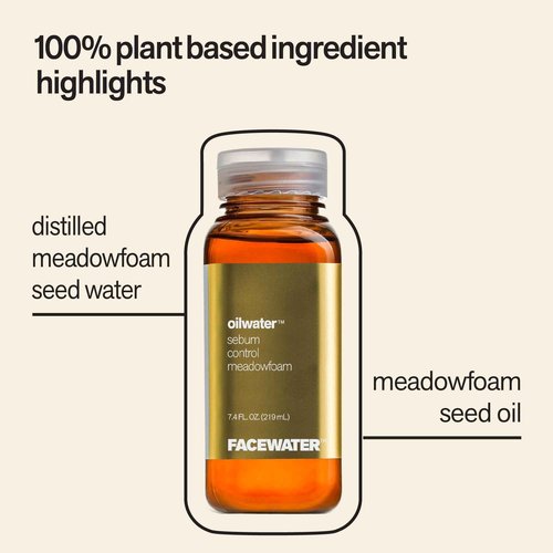 PLANT BEAUTY DISTILLERY Facewater Oilwater Sebum Control Meadowfoam
