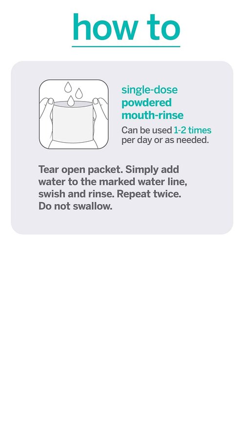 Supersmile Powdered Mouth Rinse, 60 Count, 0.06 oz