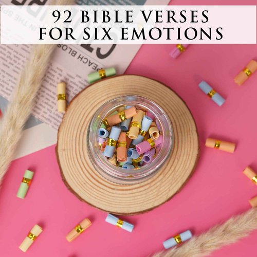 Bible Verse Jar For Women, Mothers Day Gifts for Mom, Christian Gifts for Women, Graduation Gifts for Her, Inspirational Bible Jar, Gifts for Mom from Daughter Son, Keepsake for Mom Grandma