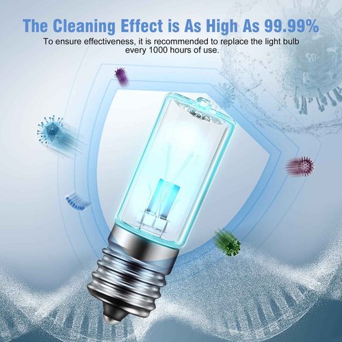 2 Pcs 3 Watts Bulb Replacement Parts Compatible with Philips Sonicare HX6150 HX6160/D HX7990 Charger Appliances