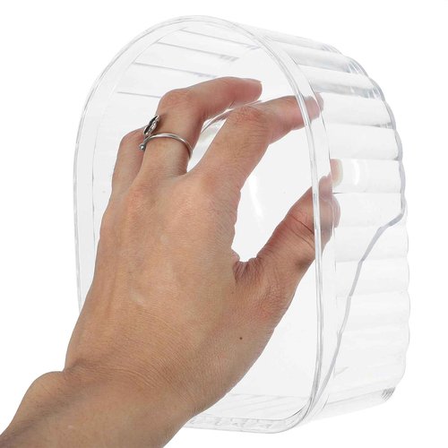 FRCOLOR 5 Pcs Nail Soaking Bowls for Manicure Gel Polish Remover Hand Soak Bowls Nail Art Dishes for Professional Salon and Home Use