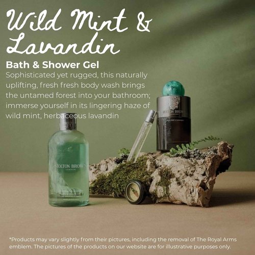 Molton Brown Wild Mint & Lavandin Bath & Shower Gel 10 fl. oz.
