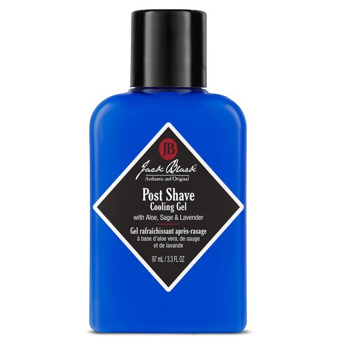 Jack Black Post Shave Cooling Gel, 3.3 Fl. Oz – Clear After Shave Gel for Men, Men’s Aftershave Gel, Natural Ingredient Razor Burn & Skincare