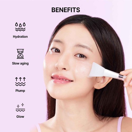 VEGANIFECT Pore Firming Care Duo, Collagen Overnight Wrapping Mask & Pore-Tightening Toner Pads, Improve Skin Elasticity and Tighten Pores for a Youthful Look