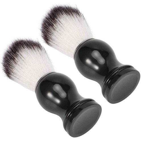 Men Shaving Brush, Light Weight Small Size Easy to Grip Shaving Brush, for Hair Salon