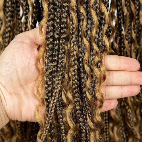P427 Highlight Blonde Human Braiding Hair Deep Wave Bulk 12 12 12 Inch 150g/3 Bundles Light Honey Blonde Deep Wave Braids Human Hair Extensions