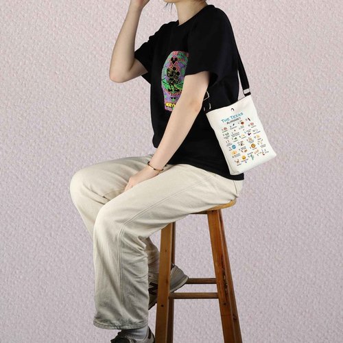 MNIGIU Texas Canvas Tote - Eco-Friendly Welcome Bag (TexasZheng)