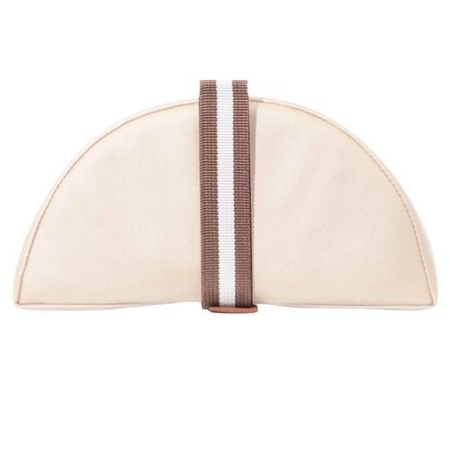 Master Massage 6"x26" Large Half Round Bolster Pillow – Cream, Semi-Round Cushion for Massage Tables, Yoga, and Physical Therapy