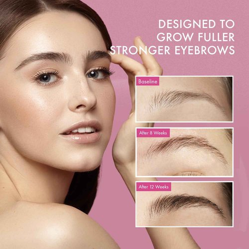 Blooskim Eyebrow Growth Serum for Women & Men – Natural Brow Enhancing Serum to Grow Thicker, Fuller Brows Fast – Nourishing Eyebrow Hair Growth - 0.17 fl oz