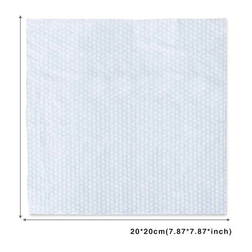 Soft Dry Wipes Cotton Facial Tissues, 600 Count Disposable Face Towels, Cotton Face Towel for Sensitive Skin, Facial Cleansing, Makeup Removing, Surface Cleaning