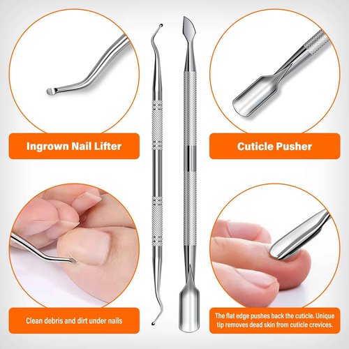 Toenail Clippers for Seniors Thick Toenails, Long Handled Angled Head Toe Nail Clippers for Thick Toenails with Wide Jaw Opening, Slanted Curved Blade Ingrown Toenail Clippers