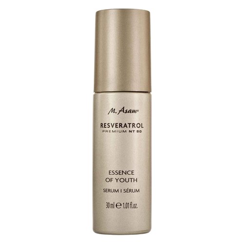 M. Asam RESVERATROL PREMIUM NT50 Essence of Youth Face Serum (1.01 Fl Oz) - High Concentration Anti-Aging Hyaluronic Acid Serum for Face with Precious Oils, Firms & Smooths Skin, Reduces Wrinkles