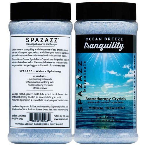 Spazazz Ocean Breeze Tranquility Crystals, 17 oz
