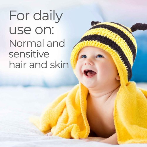 Tio Nacho TIO Nachito Hypoallergenic Baby Shampoo with Royal Jelly & Chamomile - Gentle, Tear-Free Body Wash, 13.5 fl oz (Pack of 3)