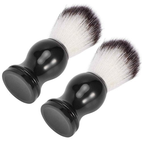 Men Shaving Brush, Light Weight Small Size Easy to Grip Shaving Brush, for Hair Salon