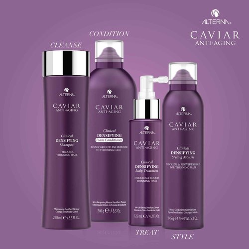 Alterna Haircare CAVIAR Anti-Aging Clinical Densifying Shampoo 8.5 Fl Oz | For Fine, Thinning Hair | Thickens Hair, Protects Scalp | Sulfate Free